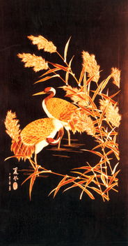 麥秸畫(huà)藝術(shù)欣賞 麥秸畫(huà)